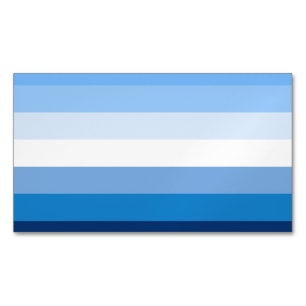 Gay men Flag Magnetische Visitenkarte
