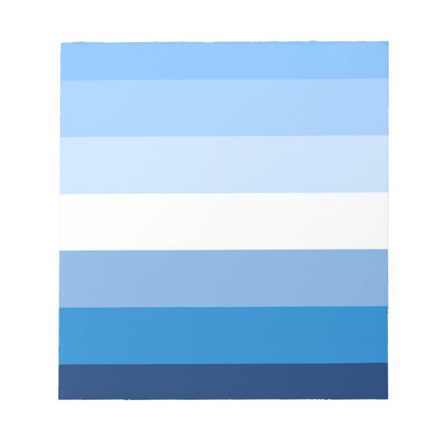 Gay men Flag Notizblock (Vorderseite)