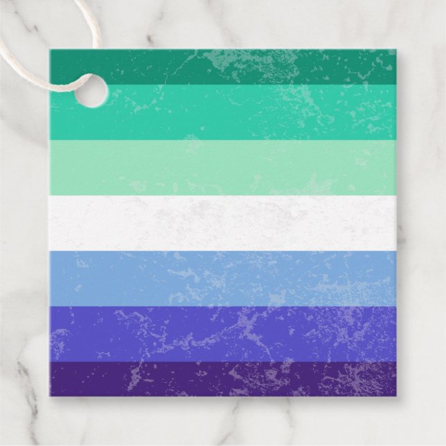 Gay Men Geschenkanhänger (Vorderseite)
