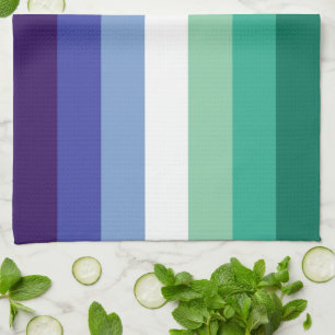 Gay Men Stolz, gestreift Print, LGBTQ PRIDE Geschirrtuch