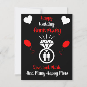 Gay Men Wedding Jubiläum