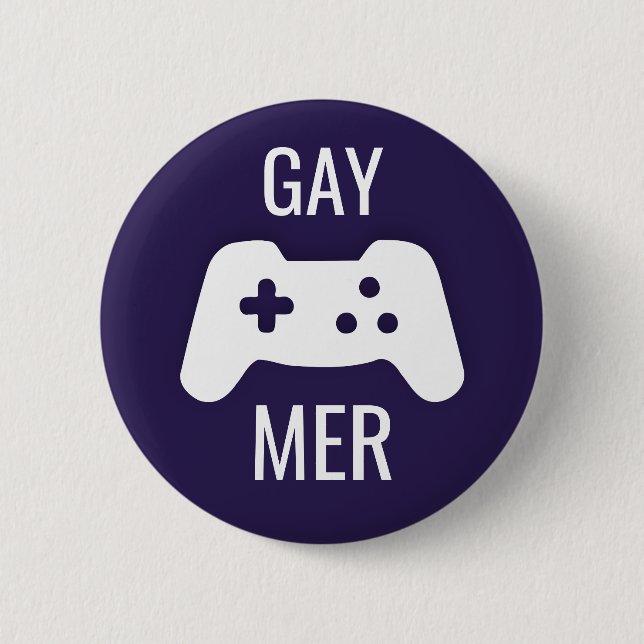 Gay Mer Button (Vorderseite)