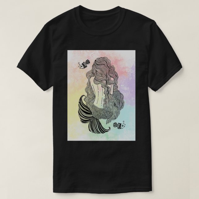 Gay Mermaid T-Shirt (Design vorne)