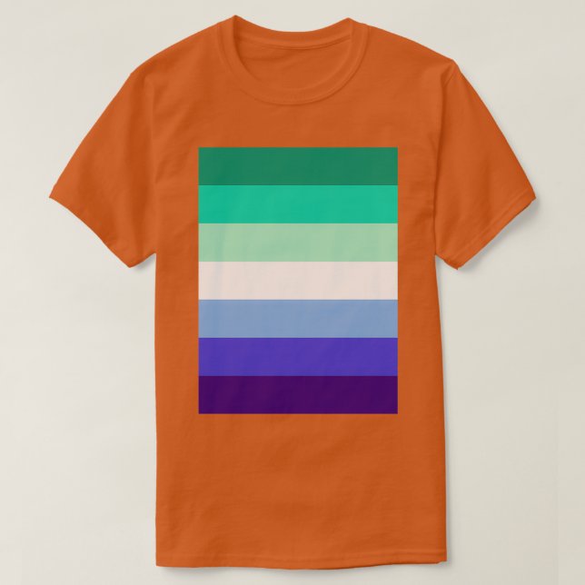 Gay MLM Flag T-Shirt (Design vorne)