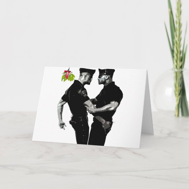 Gay of Christmas Feiertagskarte (Vorderseite)