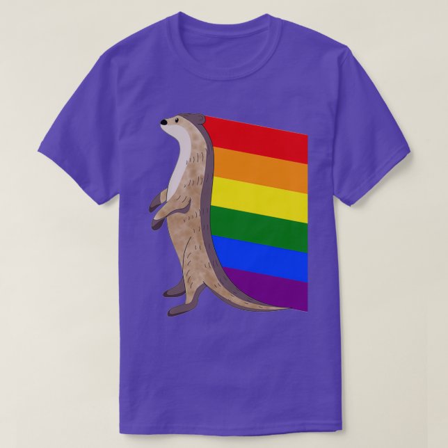 Gay otters T-Shirt (Design vorne)
