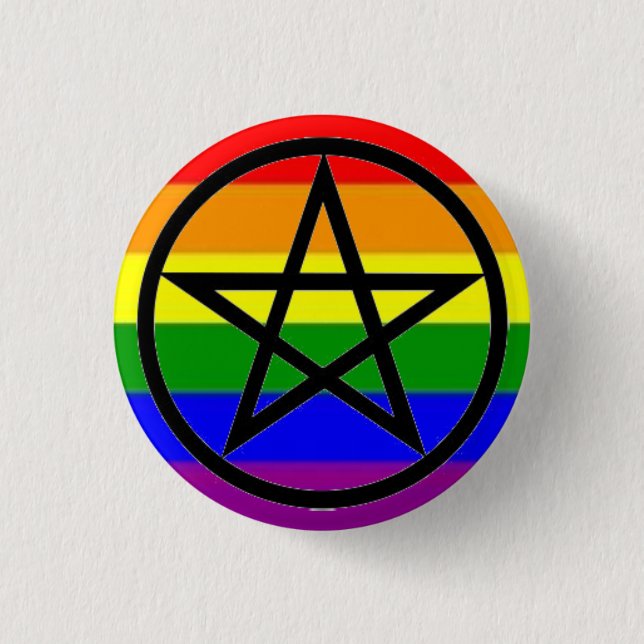 Gay Pagan Button (Vorderseite)