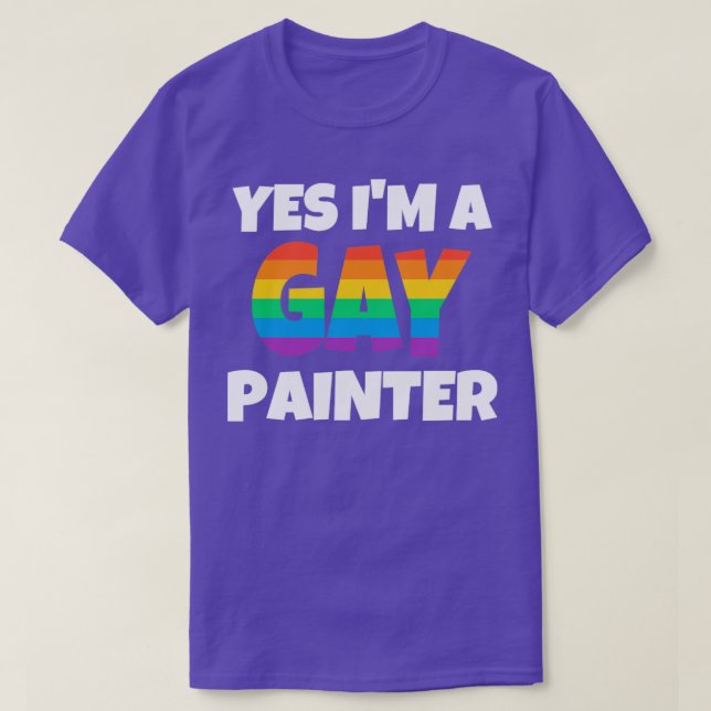 Gay Painter T-Shirt (Design vorne)