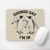 Gay Penguin Sounds Gay I'm in Vintag Queen Lgbtq
