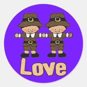 Gay Pilgrims Stickers