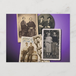 Gay post cards with handsome vintage porträts postkarte