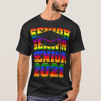 Gay Pride Abschluss Geschenke 2021 LGBTQ-Regenboge T-Shirt