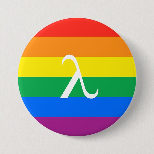 Gay Pride-Aktivismus Button (Vorderseite)