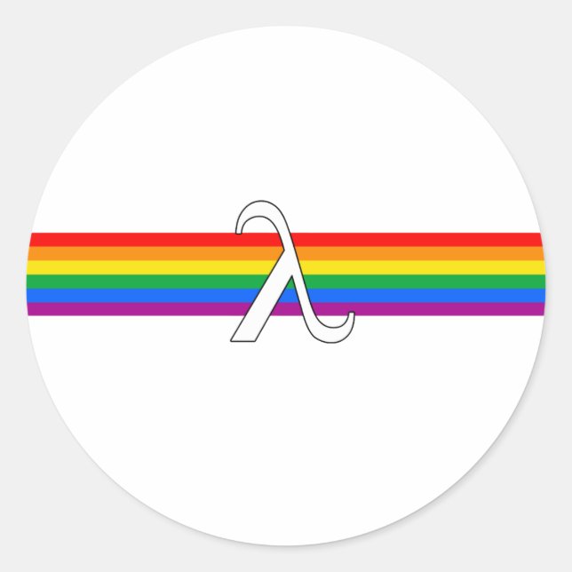 Gay Pride-Aktivismus Runder Aufkleber (Vorderseite)