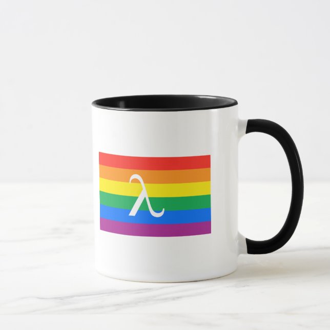 Gay Pride-Aktivismus Tasse (Rechts)