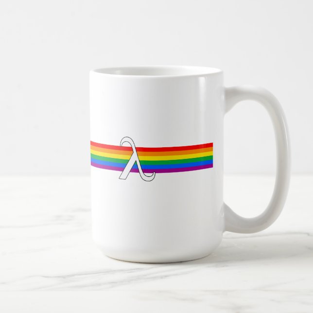 Gay Pride-Aktivismus Tasse (Rechts)