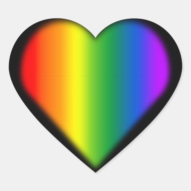 Gay Pride Aufkleber für gleichgeschlechtliche Rege (Vorderseite)