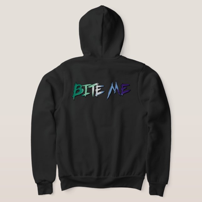 Gay Pride Beiß mich Hoodie (AblageHinten)