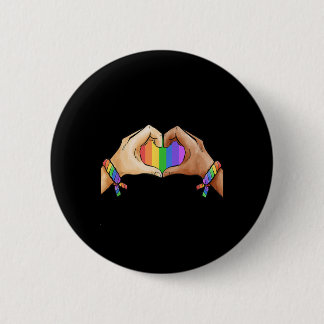 Gay Pride Bekleidung LGBT Regenbogenflagge Monat Button