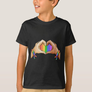 Gay Pride Bekleidung LGBT Regenbogenflagge Monat T-Shirt