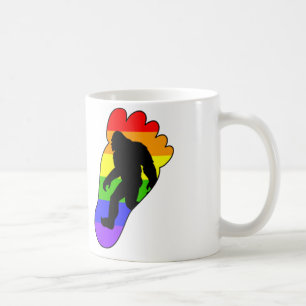 Gay Pride-Bigfoot-Tasse Tasse