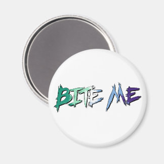Gay Pride Bite Me Magnet