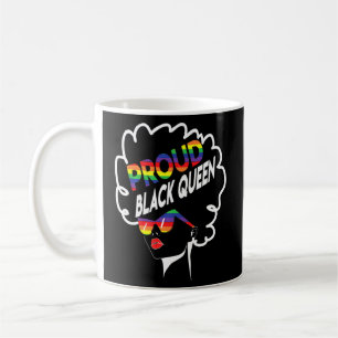 Gay Pride Black Queen Lesbian American Lg Kaffeetasse