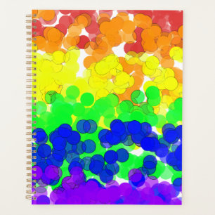 Gay-Pride-Bokeh-Flagge Planer