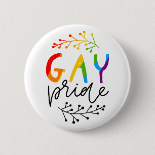 Gay Pride Button