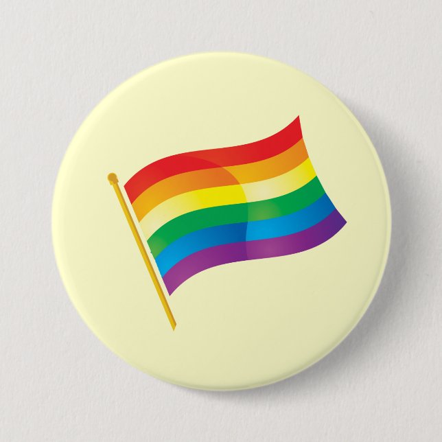 Gay Pride Button (Vorderseite)