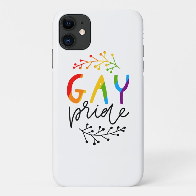 Gay Pride Case-Mate iPhone Hülle (Rückseite)