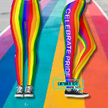 Gay Pride Celebration Leggings<br><div class="desc">Zeigen Sie Ihre Stilunterstützung für Diversity mit diesen coolen Leggings, die die Farben der Gay Pride-Fahne zeigen, die 1978 von Gilbert Baker erschaffen wurde und zu einem globalen Symbol des Gay Pride geworden ist. Es gibt auch einen Platz, an den Sie sich mit Text anpassen können.</div>