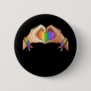 Gay ?Pride Closing Lgbt Rainbow  Button