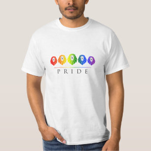 Gay Pride der Löwen - LGBT Regenbogen T-Shirt