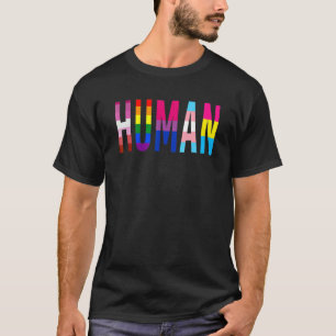 Gay Pride der menschlichen Flagge Monat Transgende T-Shirt