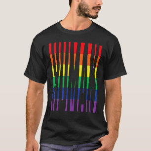 Gay Pride der menschlichen Flagge Monat Transgende T-Shirt