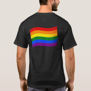 Gay Pride der Regenbogenflagge LGBT LGBTQ Liebe is T-Shirt