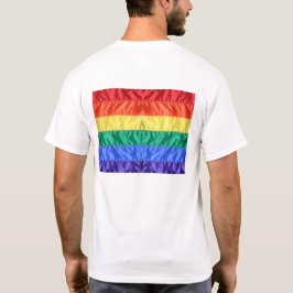 Gay Pride der Regenbogenflagge LGBTQ LGBT Liebe is T-Shirt