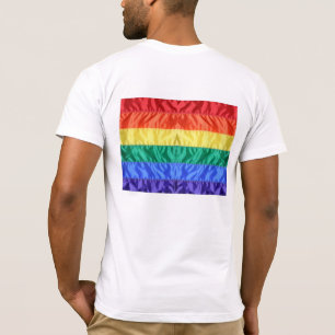 Gay Pride der Regenbogenflagge LGBTQ LGBT Liebe is T-Shirt