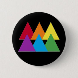 Gay Pride-Dreieck-Button Button