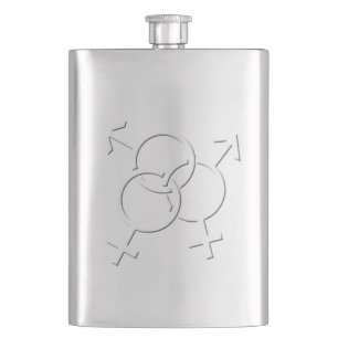 Gay Pride Drink Flask LGBT Liebe Flask Geschenke Flachmann