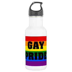 Gay Pride Edelstahlflasche