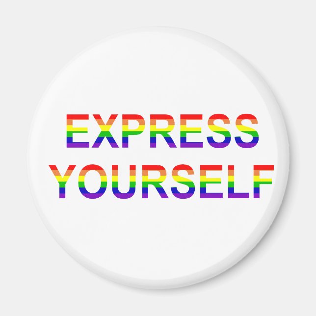 Gay Pride - Express Magnet (Vorne)