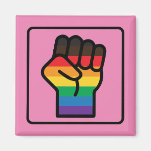 Gay Pride Faust Magnet