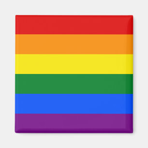 Gay Pride Flag LGBT Magnet