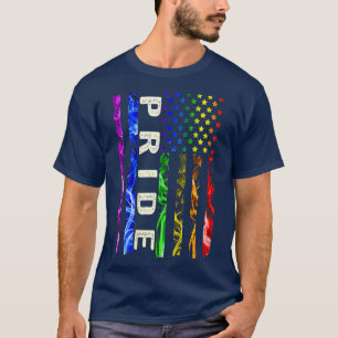 Gay Pride Flaggay Pride 2022 Kostüme Cool Gif T-Shirt