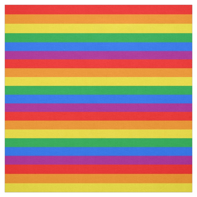Gay Pride-Flagge Stoff (Muster)