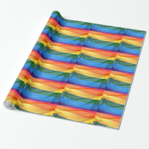 Gay Pride-Flaggen-Verpackungs-Papier Geschenkpapier