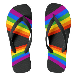 Gay Pride-Flip-Flops Flip Flops