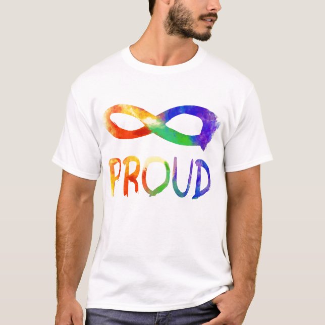 Gay Pride - für immer stolz T-Shirt (Vorderseite)